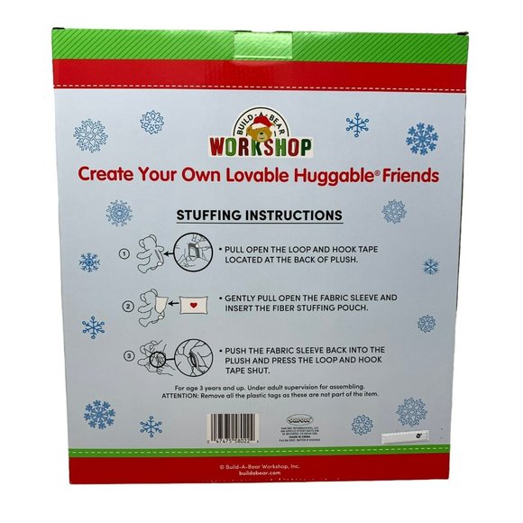 BUILD-A-BEAR Create Your Own Lovable Huggable Friends Bear Plush - Picture 3 of 3